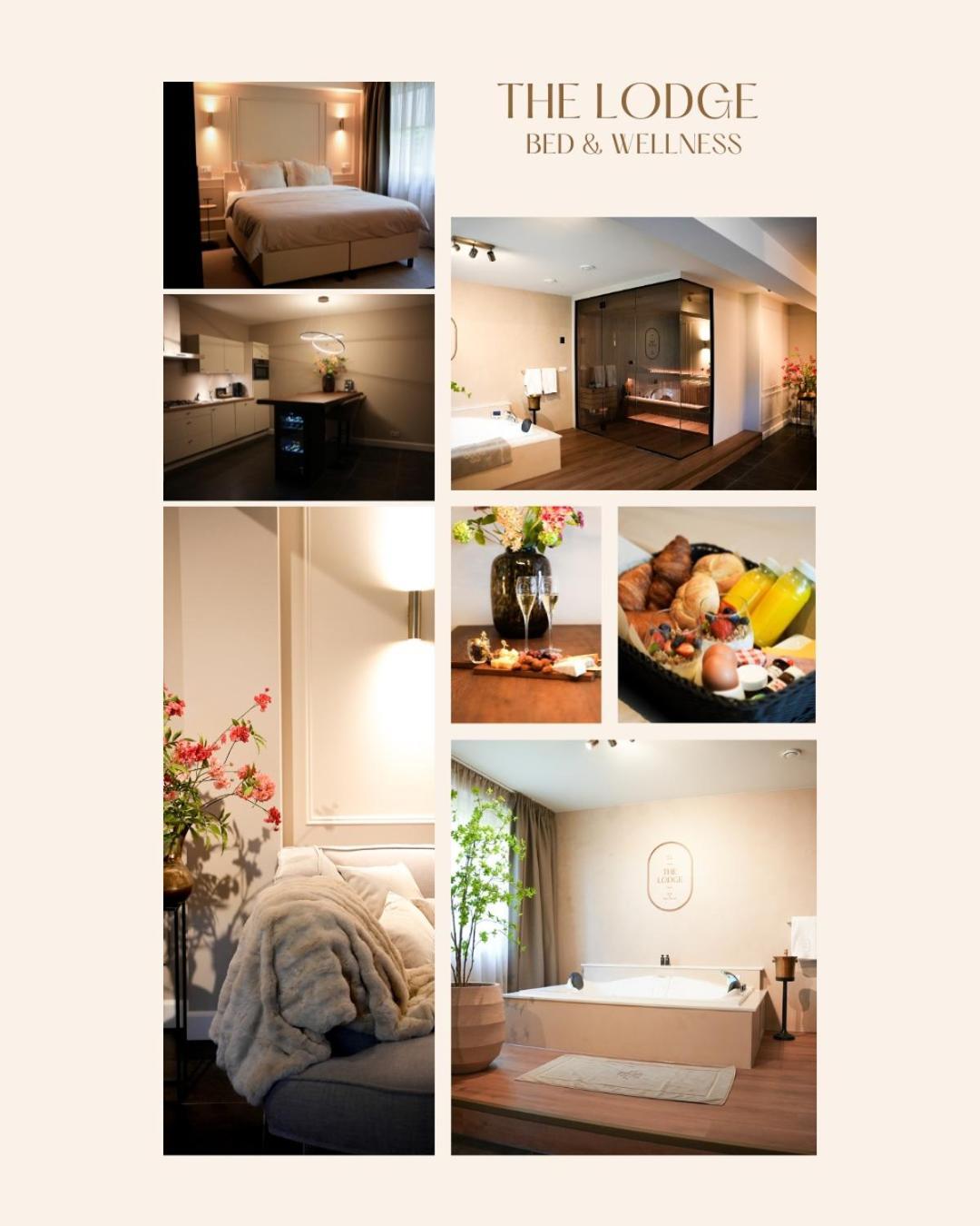 The Lodge Bed & Wellness Oisterwijk Sauna, Jacuzzi, Luxury Moergestel Exteriör bild